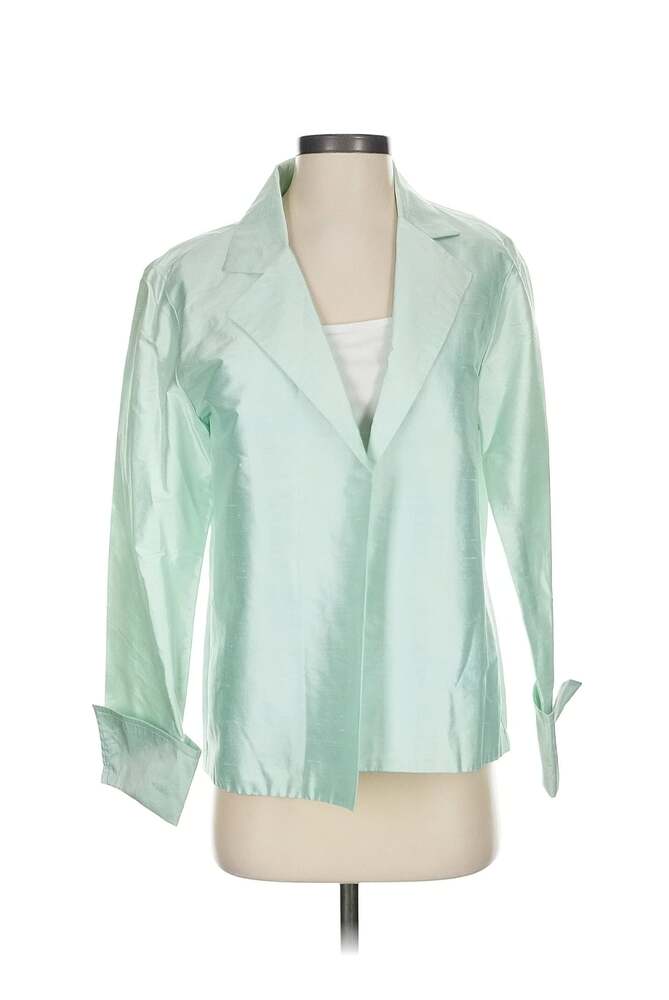 UC Under Construction Silk Open Jacket Blazer S